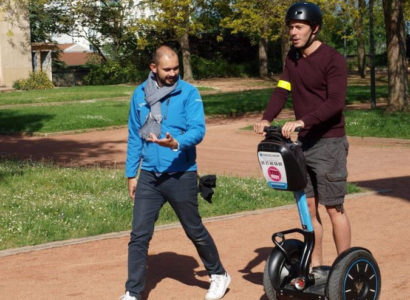 Conduite d'un Segway