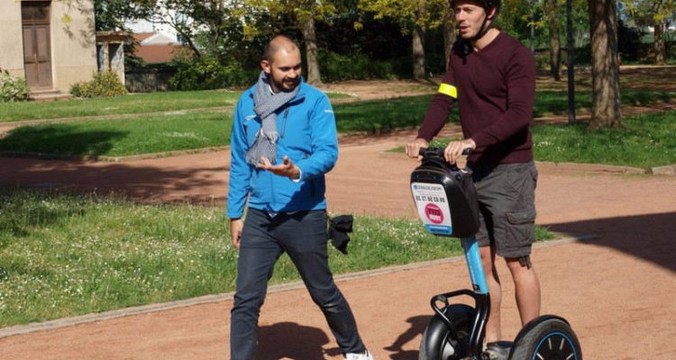 Conduite d'un Segway