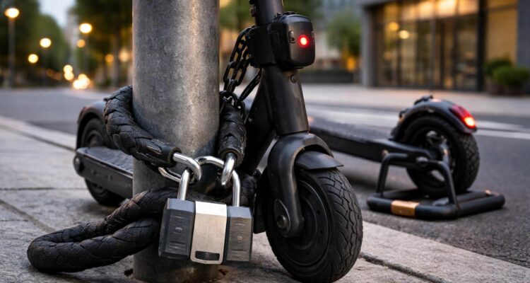 découvrez nos astuces pour choisir le cadenas idéal afin de protéger efficacement votre trottinette électrique contre le vol.