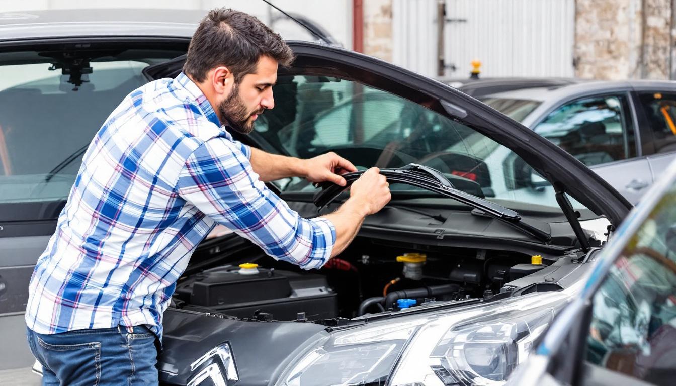 découvrez comment installer facilement des balais essuie-glace adaptés à votre citroën ë-c3 grâce à notre guide simple et rapide, étape par étape.