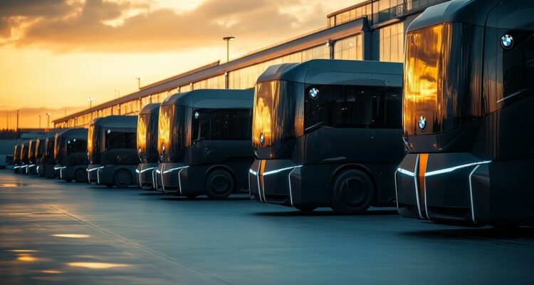 Découvrez les camions BMW électriques qui révolutionnent le transport moderne