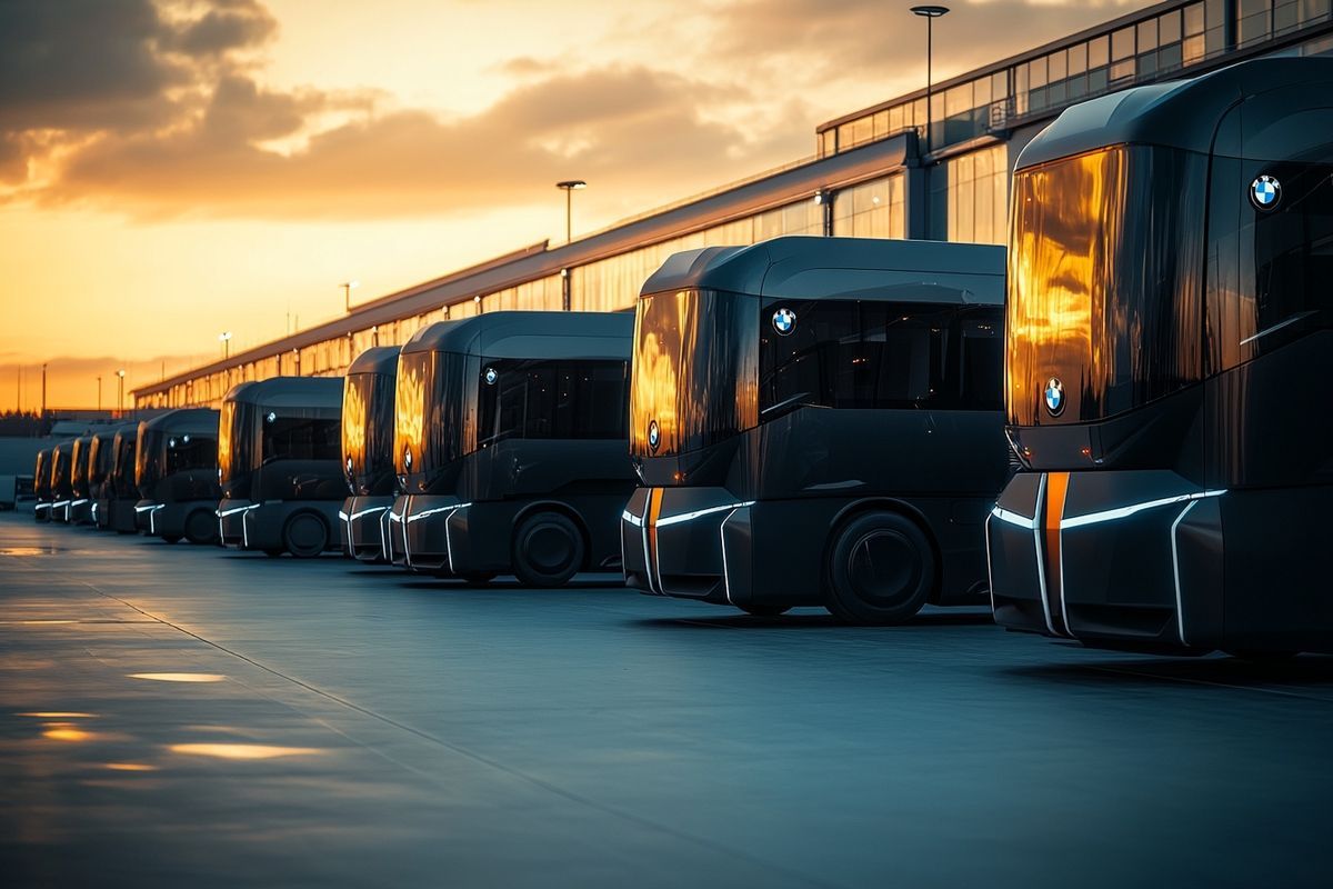 Découvrez les camions BMW électriques qui révolutionnent le transport moderne
