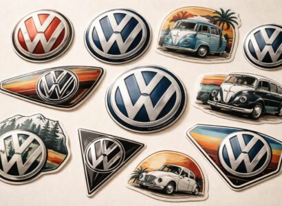 explorez notre sélection exclusive d'autocollants volkswagen d'origine, disponibles en différents modèles pour personnaliser votre véhicule avec style et authenticité.