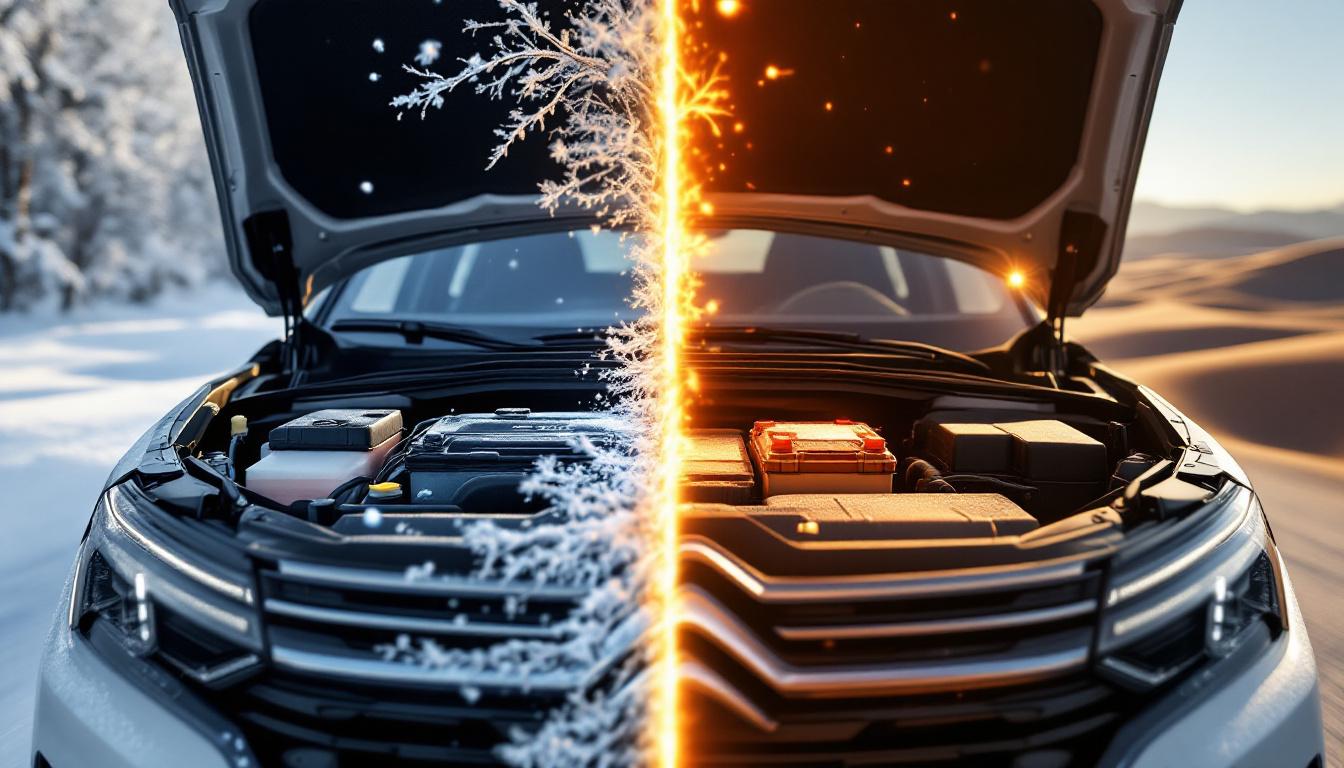 découvrez comment la température influence la performance et la durée de vie de la batterie de votre citroën c5 aircross, avec des conseils pour optimiser son fonctionnement toute l'année.