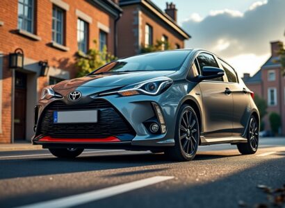 découvrez la toyota yaris hybride gr sport : une citadine sportive alliant performances dynamiques et innovations technologiques révolutionnaires pour une expérience de conduite unique et écologique.