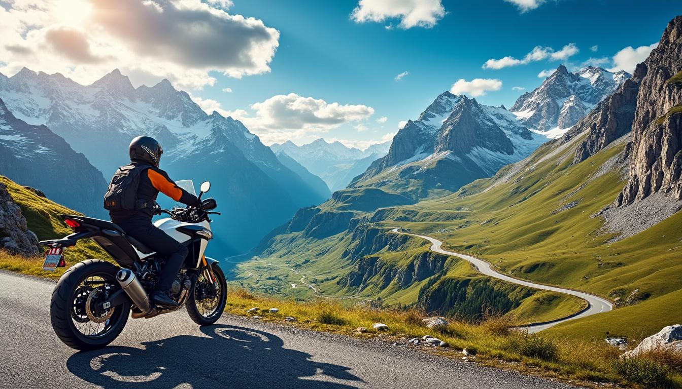 découvrez l'aventure ultime sur la route des grandes alpes avec notre road book moto off-road. parcourez des paysages époustouflants, vivez des moments inoubliables et laissez-vous guider à travers cette expérience unique en pleine nature.