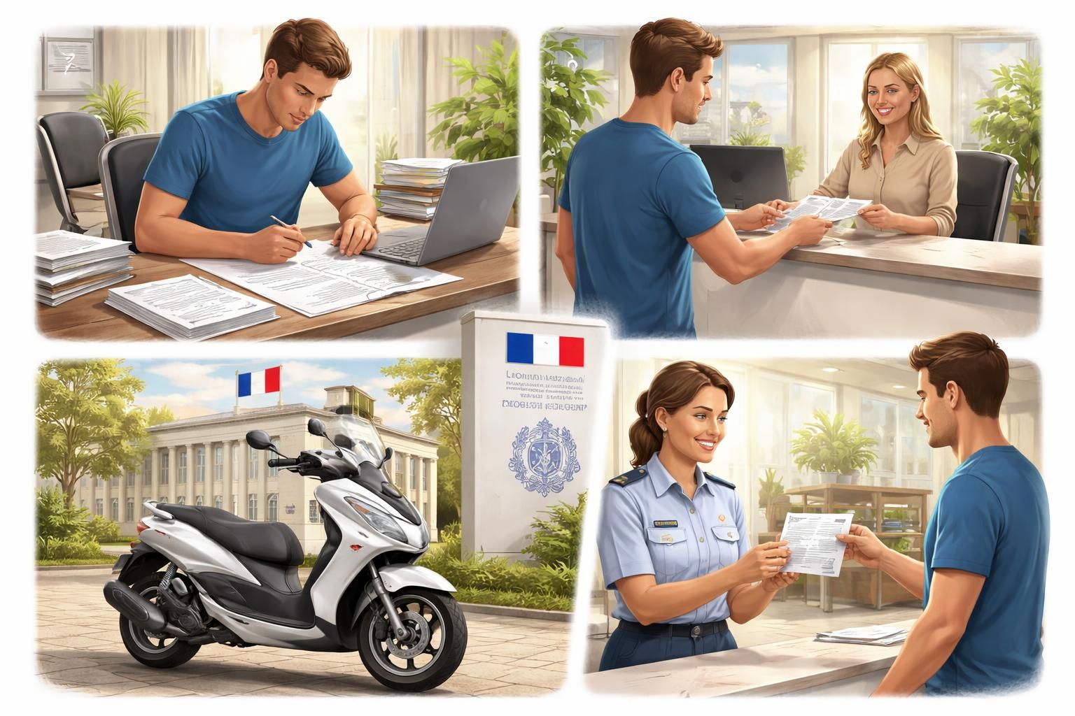 découvrez les étapes essentielles pour obtenir facilement la carte grise de votre scooter et roulez en toute légalité.