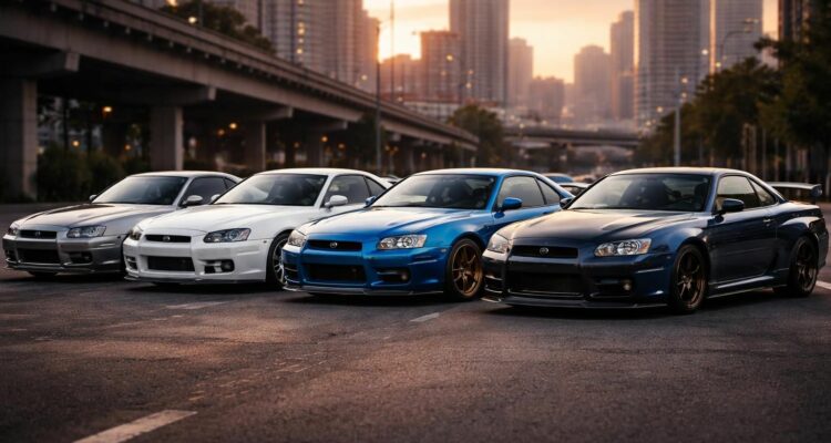 découvrez l'histoire fascinante de la nissan skyline gtr r34, un modèle emblématique qui a marqué les passionnés d'automobile à travers les années.