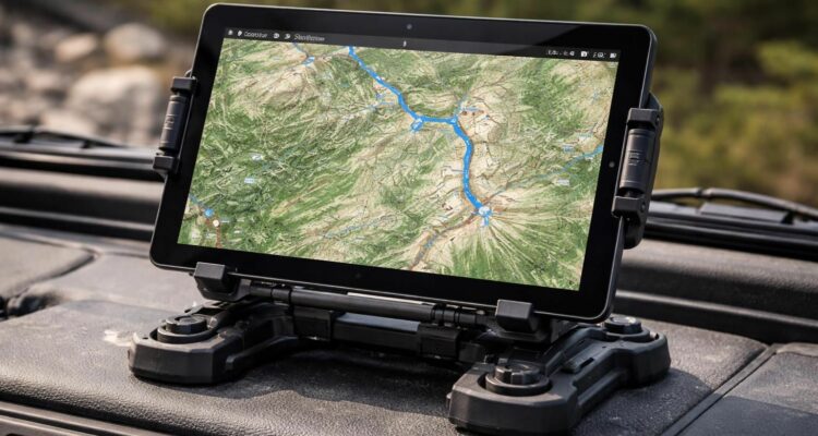 découvrez la tablette tactile microsoft équipée d'une configuration gps hors ligne et d'un support antivibration, idéale pour une navigation précise et une utilisation stable en toutes conditions.