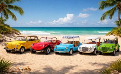 découvrez le top 5 des voitures de plage les plus populaires dans le monde, alliant style, performance et confort pour vos escapades en bord de mer.