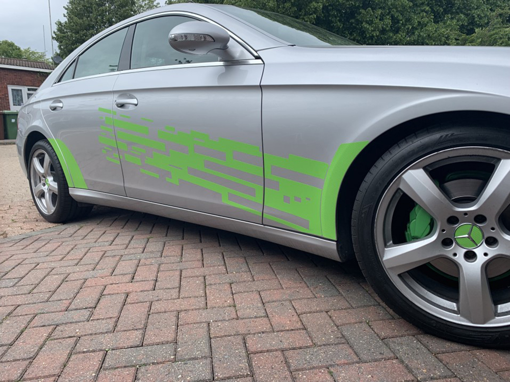 Autocollant Voiture 'Leck Oeufs' 20 Cm - Sticker Humour Insolent, Personnalisable, Résistant Aux UV