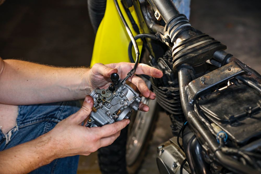 carburateur de moto