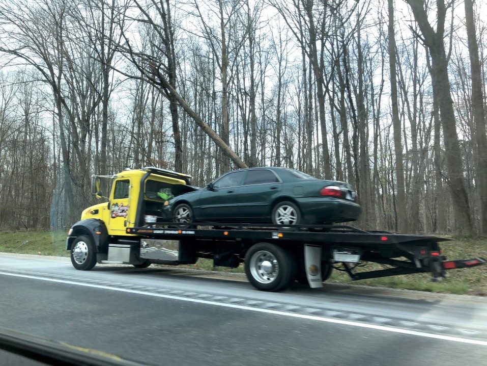 enlèvement voiture accidentée