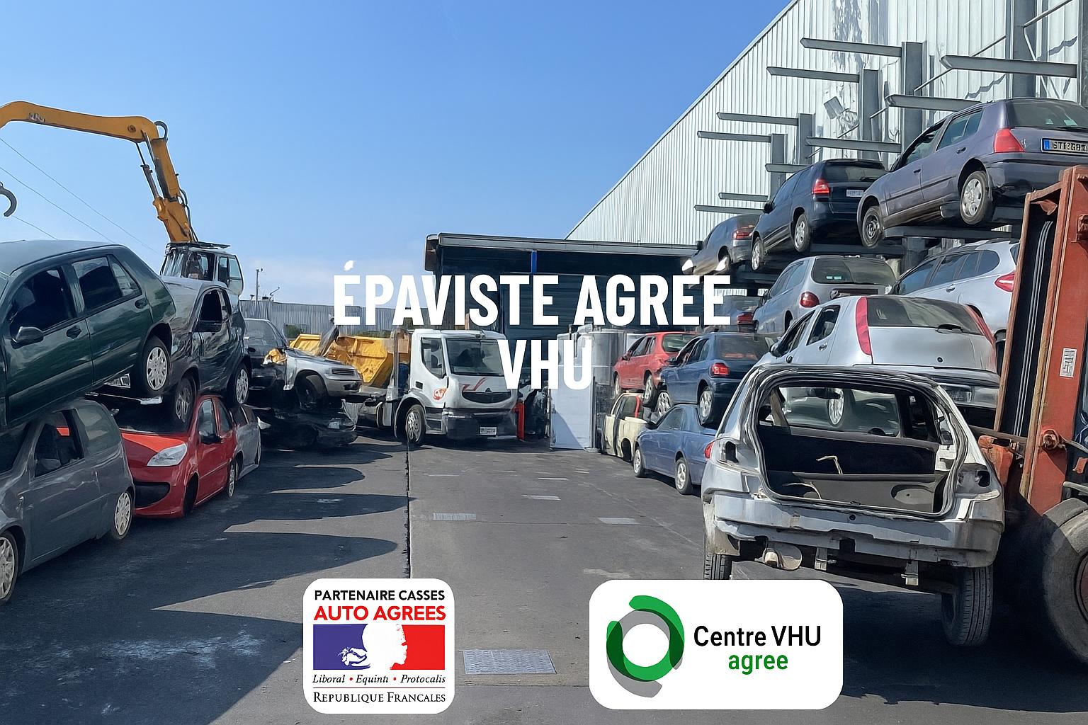 épaviste agréé VHU