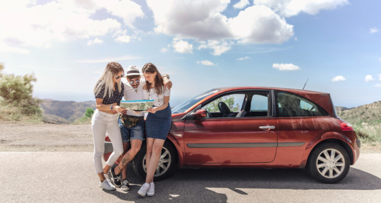 itinéraire en voiture