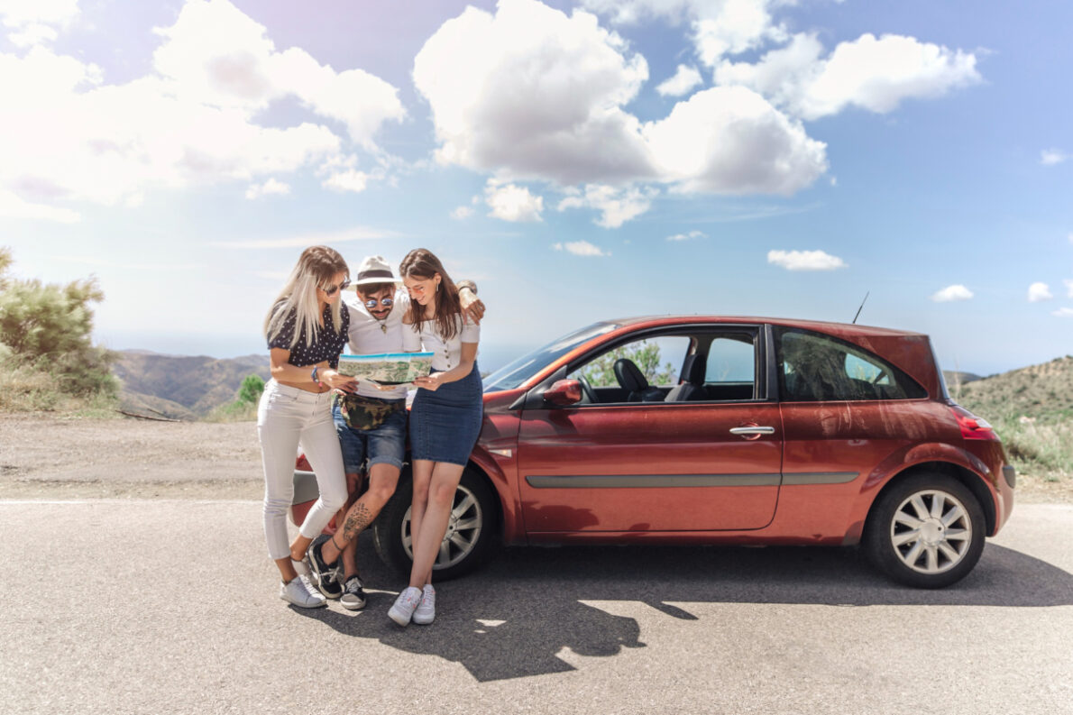 itinéraire en voiture