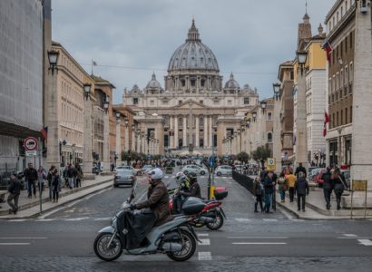 moto en ville