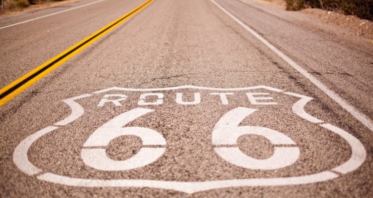 rouler sur la route 66