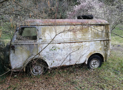 voiture à la casse