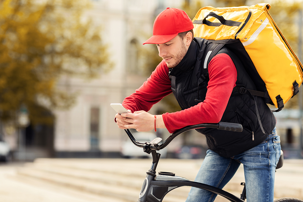 vélo de livraison
